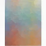 Andr� Tehrani: HEX #AEBAB5 > #F7BC9F, 2022, 106 x 84 cm