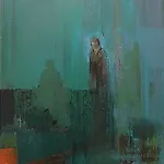 Kenneth Blom: Uten tittel, 2001, 70 x 60 cm