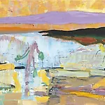 Dag Thoresen: Utsyn, 2015, 110 x 160 cm