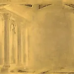 Ulf Nilsen: fra serien Palmyras alfabet 15, 2018, 50 x 65 cm
