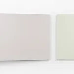 Andr� Tehrani: Rudimentary Painting (Eagle�s View / Pale Vista), 2023, 122,5 x 249,4 cm