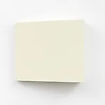 Andr� Tehrani: Rudimentary Painting (Vanilla View), 2023, 35,5 x 41x19 cm