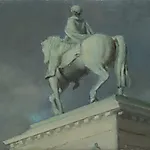 Halvard Haugerud: Amalienborg, 2019, 25 x 30 cm