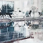 Frank Brunner: the pool #2, 2007, 150 x 200 cm