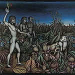 Ole Rinnan: En tiln�rmelse, 1991, 197 x 252 cm