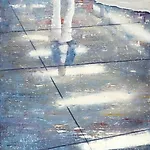 Frank Brunner: lower level #2, 2006, 175 x 150 cm