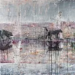 Frank Brunner: walking, 2006, 150 x 200 cm