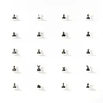 Petter Heps�: 30 Stages, 2008, 200 x 300 cm