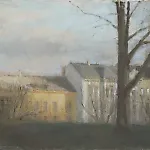 Halvard Haugerud: Fra Uranienborg, 2012, 26 x 33 cm