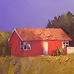 Magne Austad: tempera/akryl/olje, 2000, 54 x 80 cm