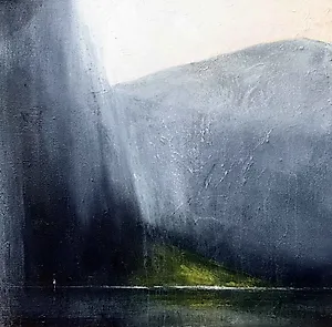 �rnulf Opdahl, Det skjulte lyset, 2025, 80 x 80 cm
