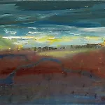 Dag Thoresen: �pning, 2011, 50 x 60 cm