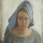 Halvard Haugerud: Bl�tt h�ndkle, 2007, 35 x 31 cm