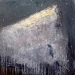 �rnulf Opdahl: Fjell under stjerner, 2025, 50 x 50 cm