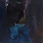 Dag Thoresen: Tjern, nattstille, Til  Georg Trakl, 2018, 120 x 90 cm