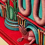 Ole Rinnan: Alma Mater II (detalj), 2001, 97 x 72 cm