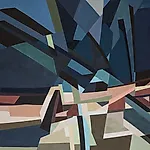Espen Dietrichson: Arches and distances #11, 2020, 95,5 x 135,5 cm
