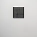 Kristin Nordh�y: Interlace #5, 2019, 60 x 58 cm