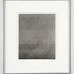 Kristin Nordh�y: Inverted Drawing No. 26, 2017, 18 x 15 cm
