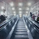 Frank Brunner: Transit, 2019, 150 x 200 cm