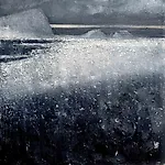 �rnulf Opdahl: Vinterens magiske lys, 2025, 120 x 120 cm