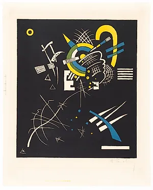 Wassily Kandinsky (1886-1944), Kleine Welten � Blatt VII, 1922, 37,5 x 28,3 cm