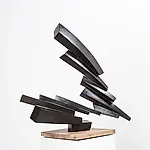 Espen Dietrichson: Segment of Segment, Opened from Open #5, 2018, 64 x 34.5 cm