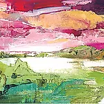 Dag Thoresen: Plain landscape, 2004, 95 x 208 cm