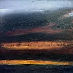 �rnulf Opdahl: Horisont, 2025, 50 x 50 cm