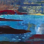 Dag Thoresen: Strender III, 2012, 105 x 210 cm