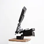 Espen Dietrichson: Segment of Segment, Opened from Open #5, 2018, 64 x 34.5 cm