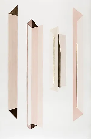 Espen Dietrichson, Glass, Stone 6, 2015, 151 x 102 cm