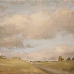 Halvard Haugerud: Sommerlandskap, 2003, 33 x 43 cm