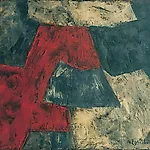 Serge Poliakoff: Composition, 1958, 60 x 73 cm