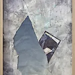 Rina Charlott Lindgren: Blue skies,(Samarbeid med Thomas Falstad), 2015, 74 x 59 cm