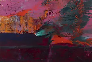 Dag Thoresen: Ulv Ulv, 2023, 100 x 150 cm