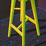 Christoffer Fjeldstad: Yellow Goghney, 2011, 128 x 87 cm