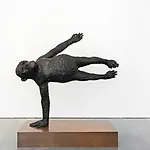 Petter Heps�: Edge of gravity, 2020, 220 x 194 cm