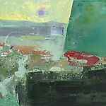 Dag Thoresen: Fj�re, 2015, 110 x 160 cm