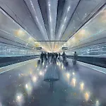 Frank Brunner: Transit II, 2019, 150 x 200 cm
