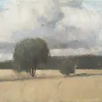 Halvard Haugerud: I september, 2012, 28 x 48 cm