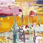 Dag Thoresen: Sommer, for Robert H., 2015, 100 x 170 cm