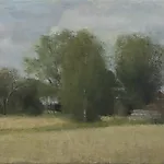 Halvard Haugerud: Gammelt landskap, 2023, 25 x 32 cm