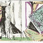 Dag Thoresen: Inspired by R.W. Fassbinder and his film "Martha", 2005, 32 x 84 cm