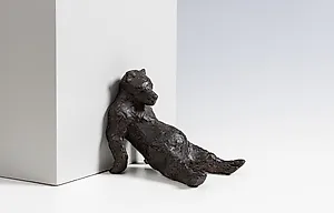 Petter Heps�: Warden, 2023, 14 x 16x7 cm