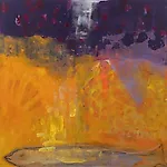 Dag Thoresen: Gnist?, 2024, 127 x 135 cm