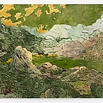 Astrid Nondal: Warm Day, 2024, 105 x 145 cm