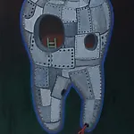 Christoffer Fjeldstad: RIP, 2013, 87 x 69 cm