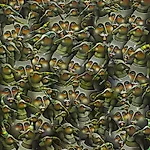 Terje Ythjall: Forsamling for felles interesser:, 2005, 100 x 82 cm