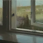 Halvard Haugerud: V�rluft, 2020, 30 x 39 cm
